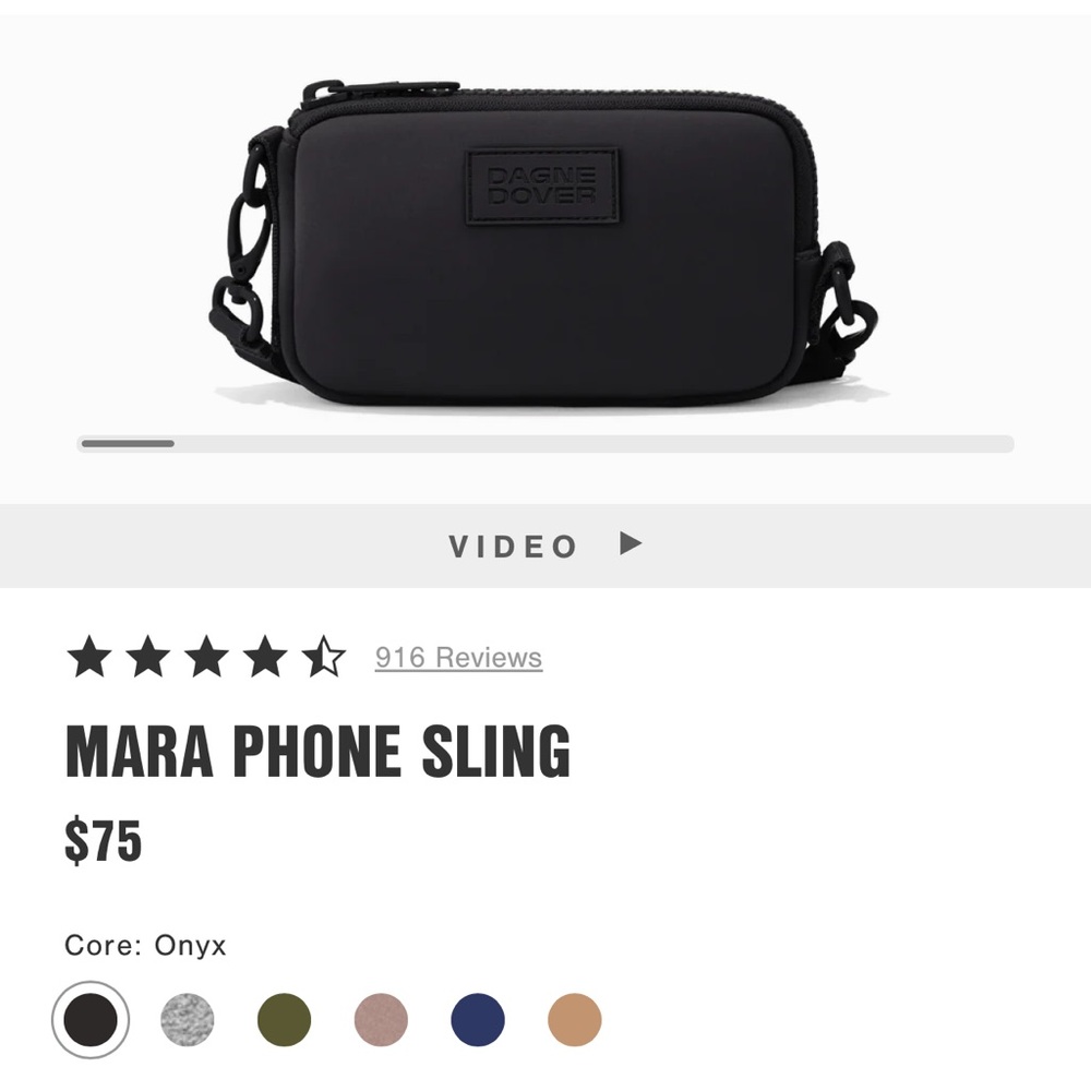 NWT • Dagne Dover • Mara Phone Sling
